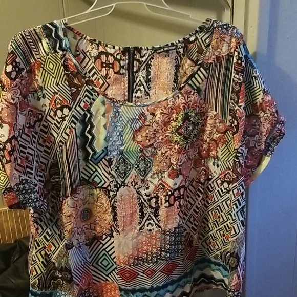 Patterned blouse - Picture 1 of 2